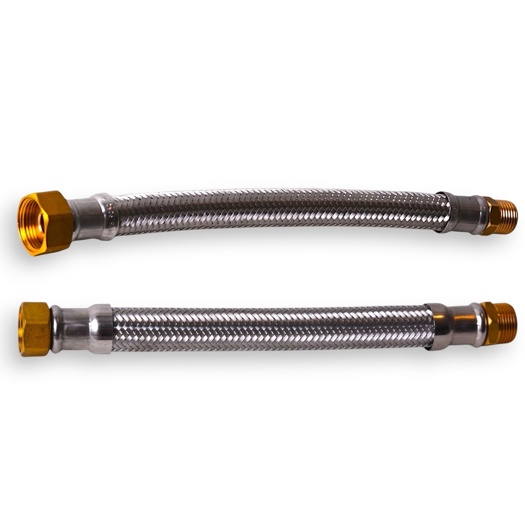 Kit hidráulico flexible ¾" × 2 pies